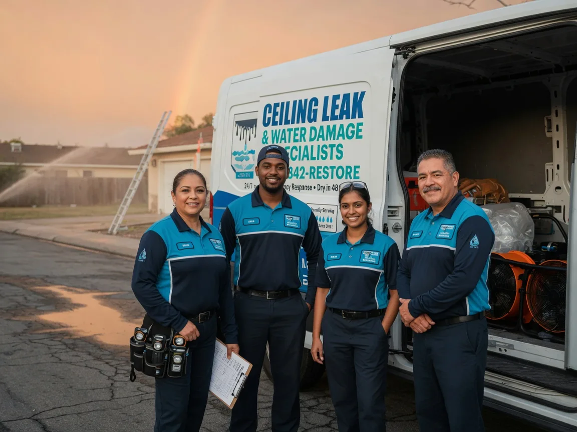 Ceiling Leak Cleanup company in Easton, WA